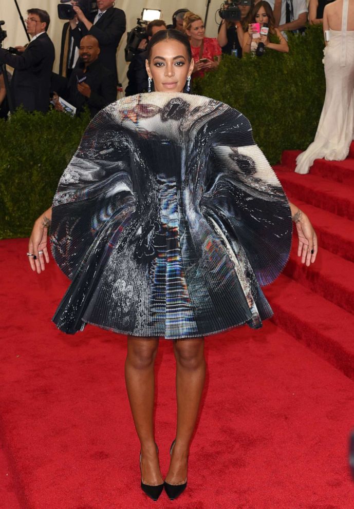 PHOTO: Solange Knowles attends the "China: Through The Looking Glass" Costume Institute Benefit Gala at Metropolitan Museum of Art on May 4, 2015 in New York.