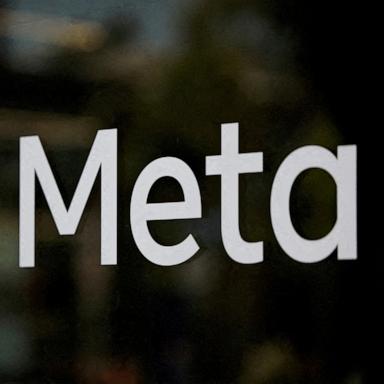 PHOTO: The logo of Meta at the Meta Lab in Los Angeles, May 20, 2026. 