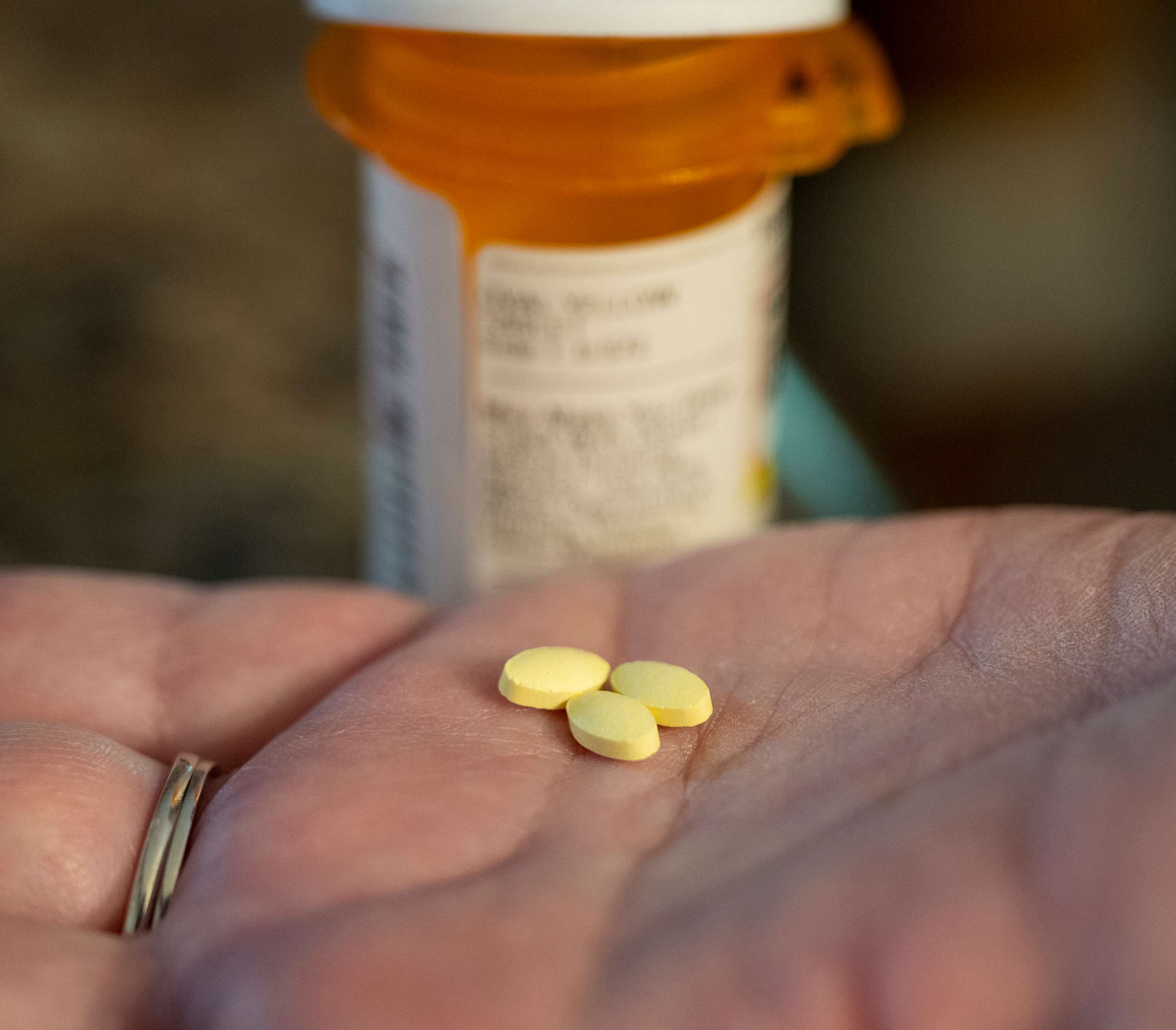PHOTO: Methotrexate pills are displayed, Aug. 2, 2022, in Johnson City, Tenn. 