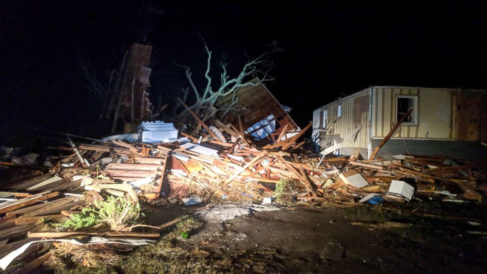 PHOTO: Hurricane Michael made landfall near Mexico Beach, Oct. 11, 2018, devastating the coastal town as it lashed the Florida Panhandle.