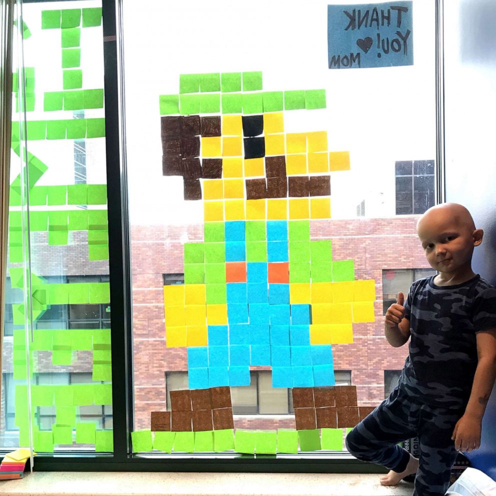 VIDEO: 5-year-old battling cancer makes ‘mystery friends’ at the hospital in the cutest way