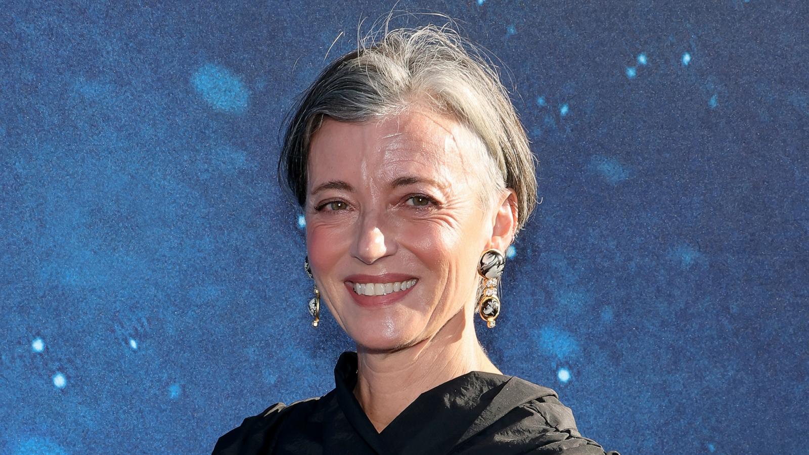 PHOTO: Mia Sara attends the Los Angeles Premiere of Neon's "The Life Of Chuck" June 2, 2025 in Los Angeles.