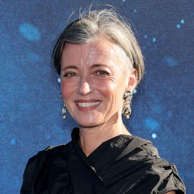 PHOTO: Mia Sara attends the Los Angeles Premiere of Neon's "The Life Of Chuck" June 2, 2025 in Los Angeles.