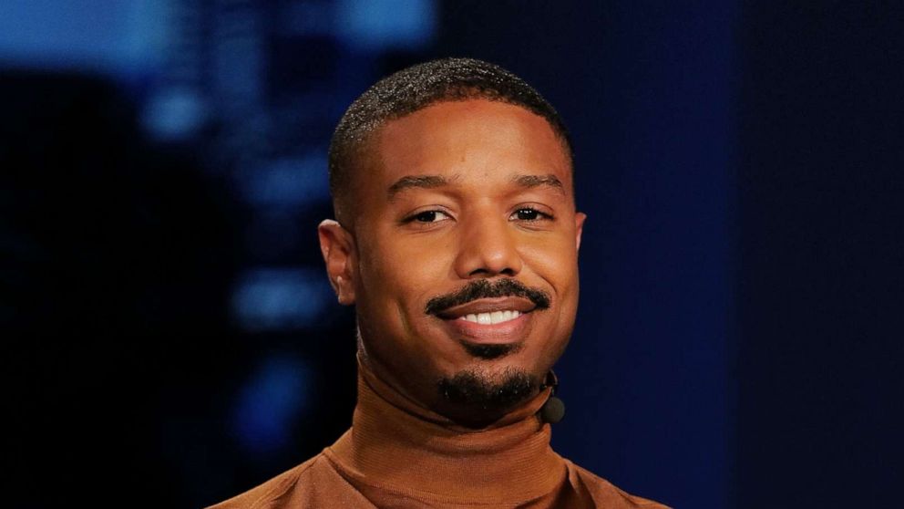 PHOTO: Michael B. Jordan is a guest at "Jimmy Kimmel LIVE!" on Nov. 17, 2020.