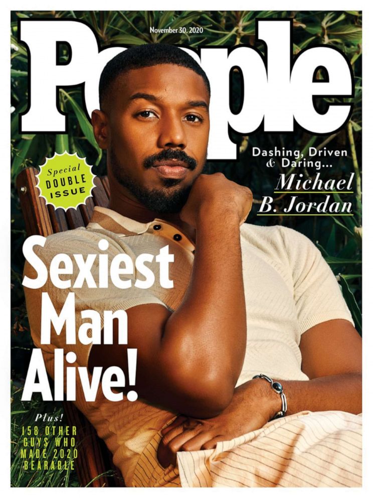 PHOTO:  Michael B. Jordan appears on the cover of People magazine's Sexiest Man Alive issue.