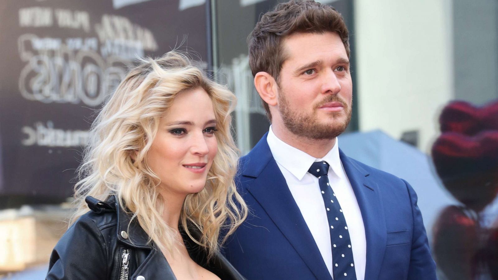 PHOTO: Actress Luisana Lopilato attends the ceremony to honor Singer Michael Buble with a star on the Hollywood Walk of Fame, Nov. 16, 2018, in Hollywood, Calif.