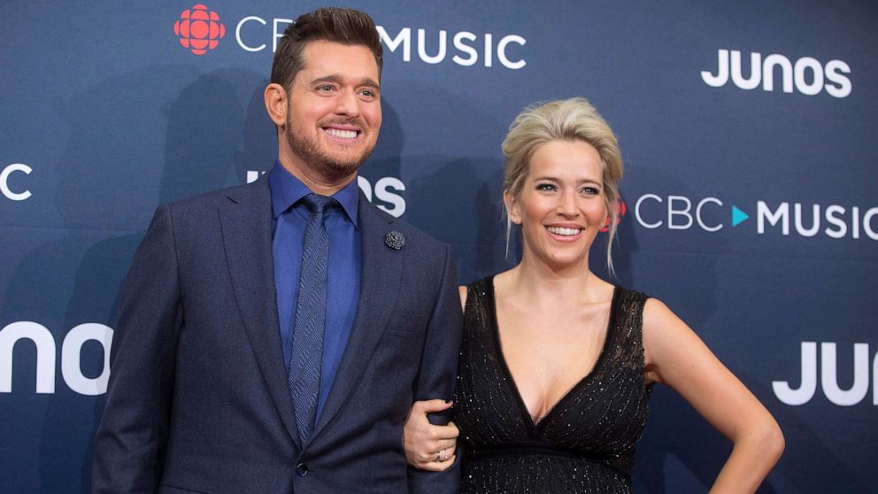 Michael Buble, wife reveal pregnancy news in his new music video - ABC News