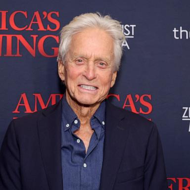 PHOTO: Michael Douglas attends an "America's Burning" New York screening at DGA Theater on July 10, 2024 in New York City.