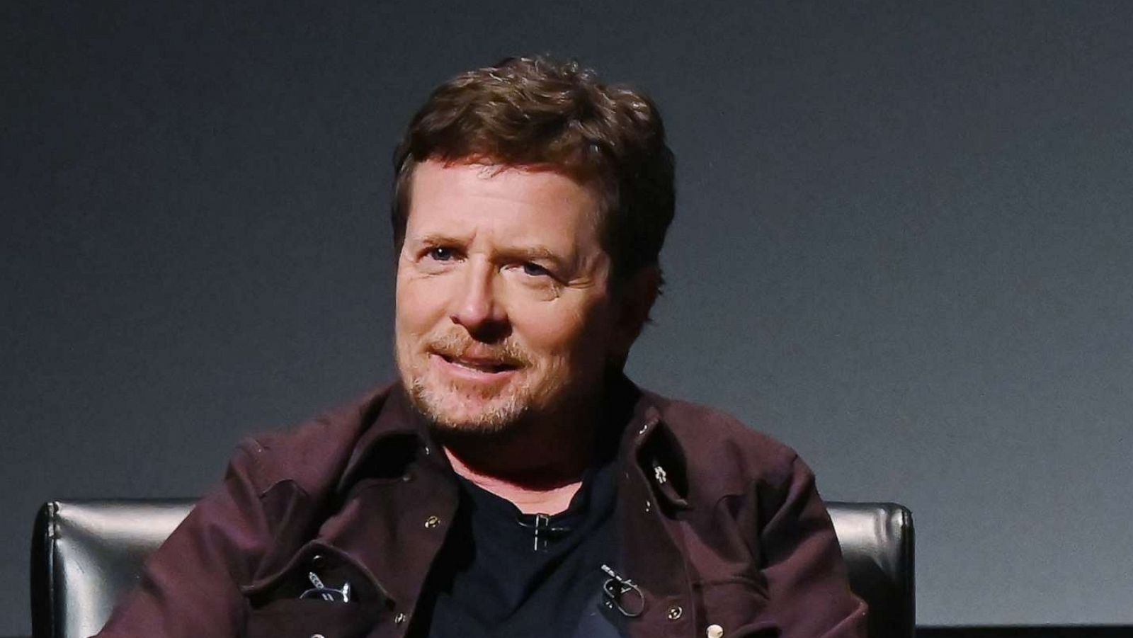 PHOTO: Michael J. Fox speaks at an event in New York on April 30, 2019.