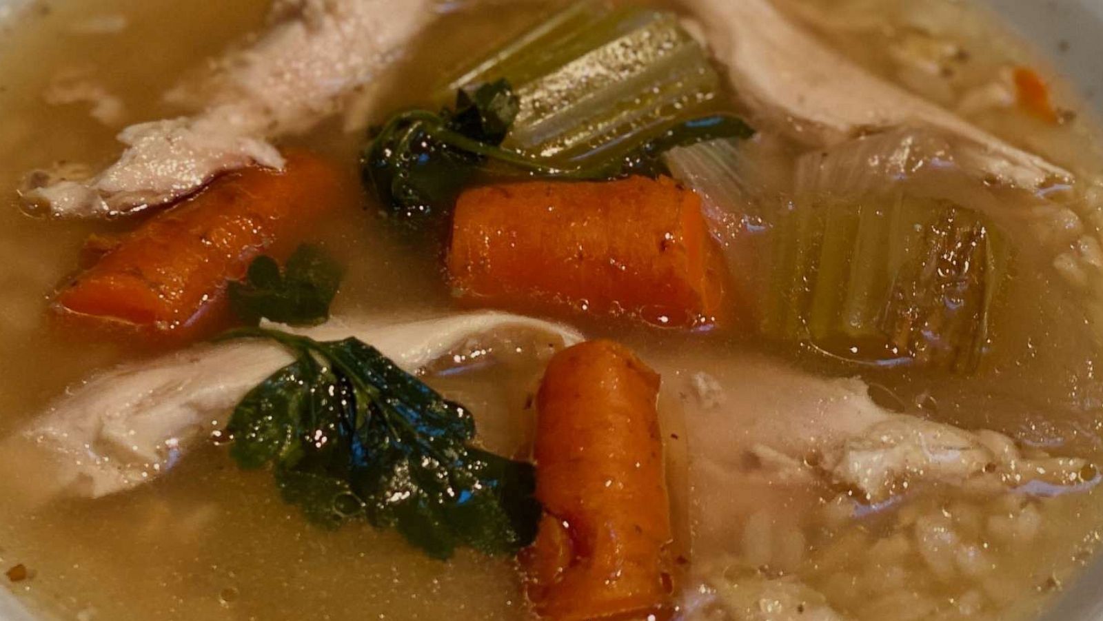 PHOTO: Michael Symon Chicken and Lemon Soup