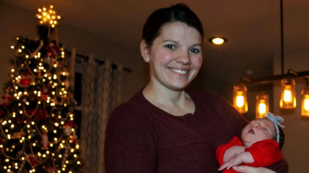 PHOTO: Michele Embick holds her daughter, Charlotte.