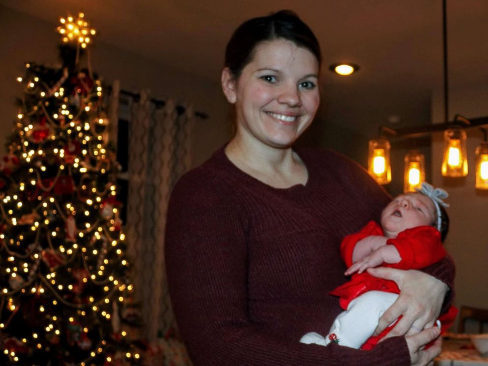 PHOTO: Michele Embick holds her daughter, Charlotte.