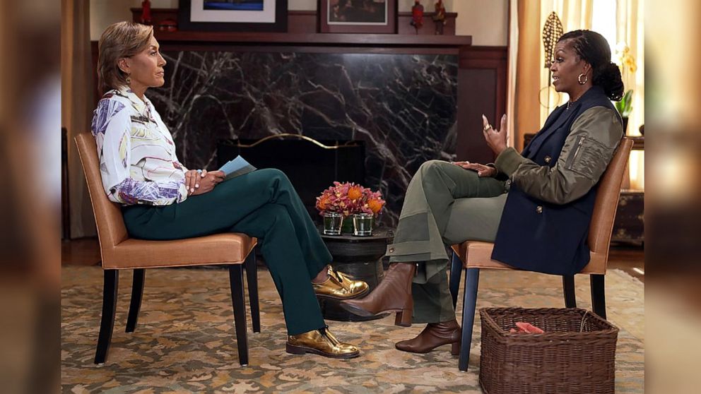 VIDEO: Michelle Obama talks family life and new book exclusively with ‘GMA’