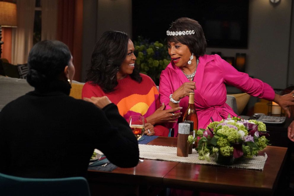 PHOTO: Michelle Obama appears with Jennifer Lewis on the Jan. 4, 2022, episode of the ABC show, "Blackish."