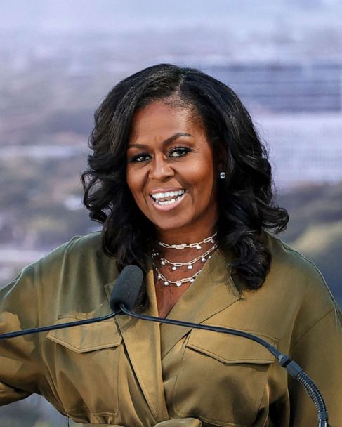 487px x 608px - Former first lady Michelle Obama is going on tour for her new book - Good  Morning America