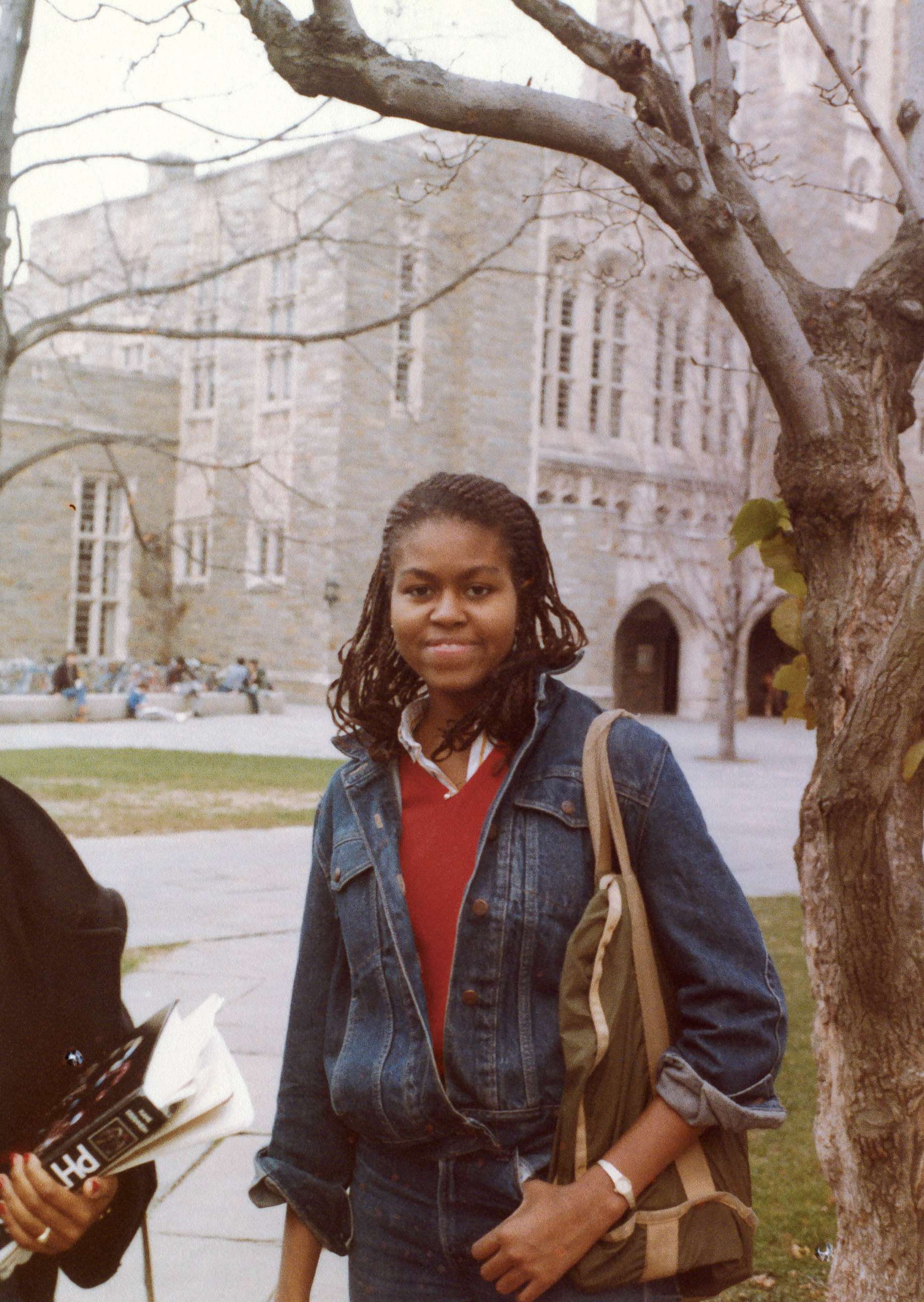 PHOTO: Michelle Robinson (Obama) at Princeton University where she studied sociology and African-American studies.
