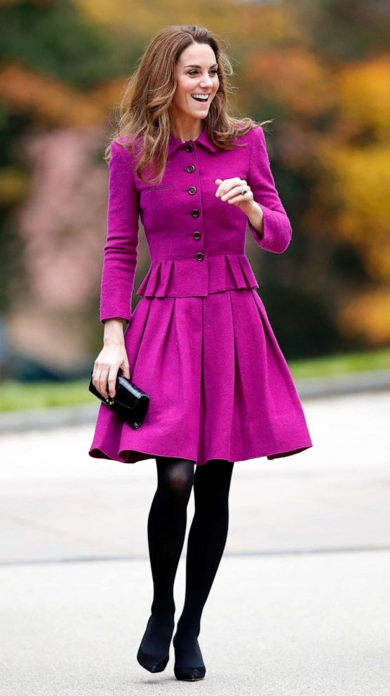 PHOTO: Catherine, Duchess of Cambridge arrives to open 'The Nook' Children's Hospice on November 15, 2019 in Framingham Earl, Norfolk.