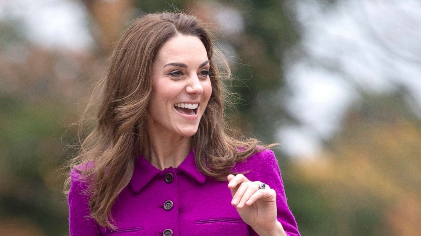 PHOTO: Catherine, Duchess of Cambridge opens The Nook Children Hospice on November 15, 2019 in Framingham Earl, Norfolk.The Duchess of Cambridge is Royal Patron of East Anglia's Children's Hospices.