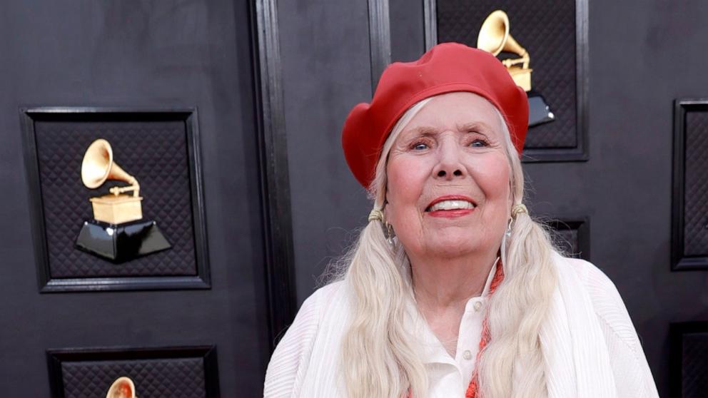 VIDEO: Joni Mitchell to perform at Grammys for 1st time