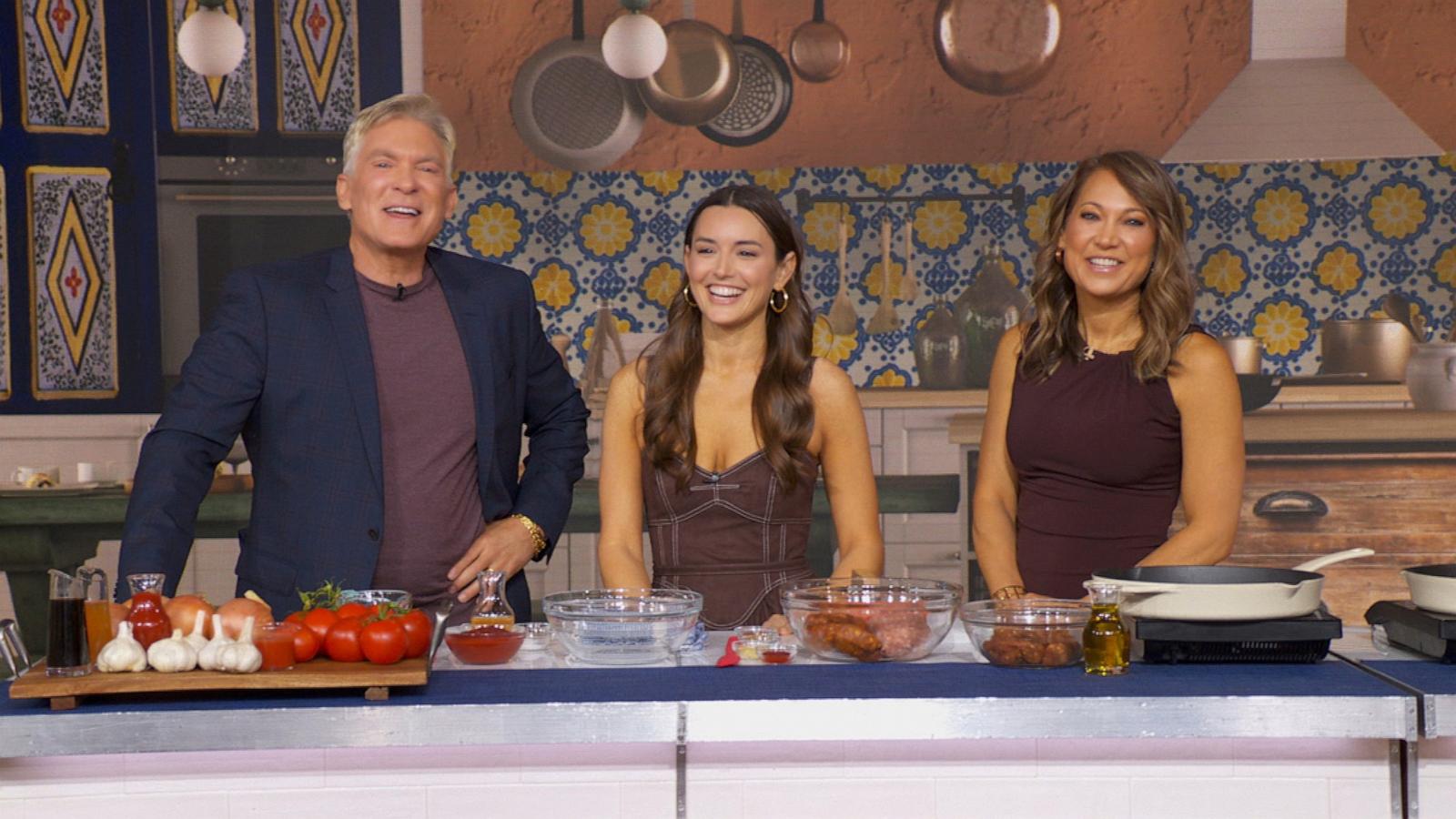 PHOTO: Chef Mika Leon, author of "Cuban Soul," appears on "Good Morning America" on Oct. 7, 2026.