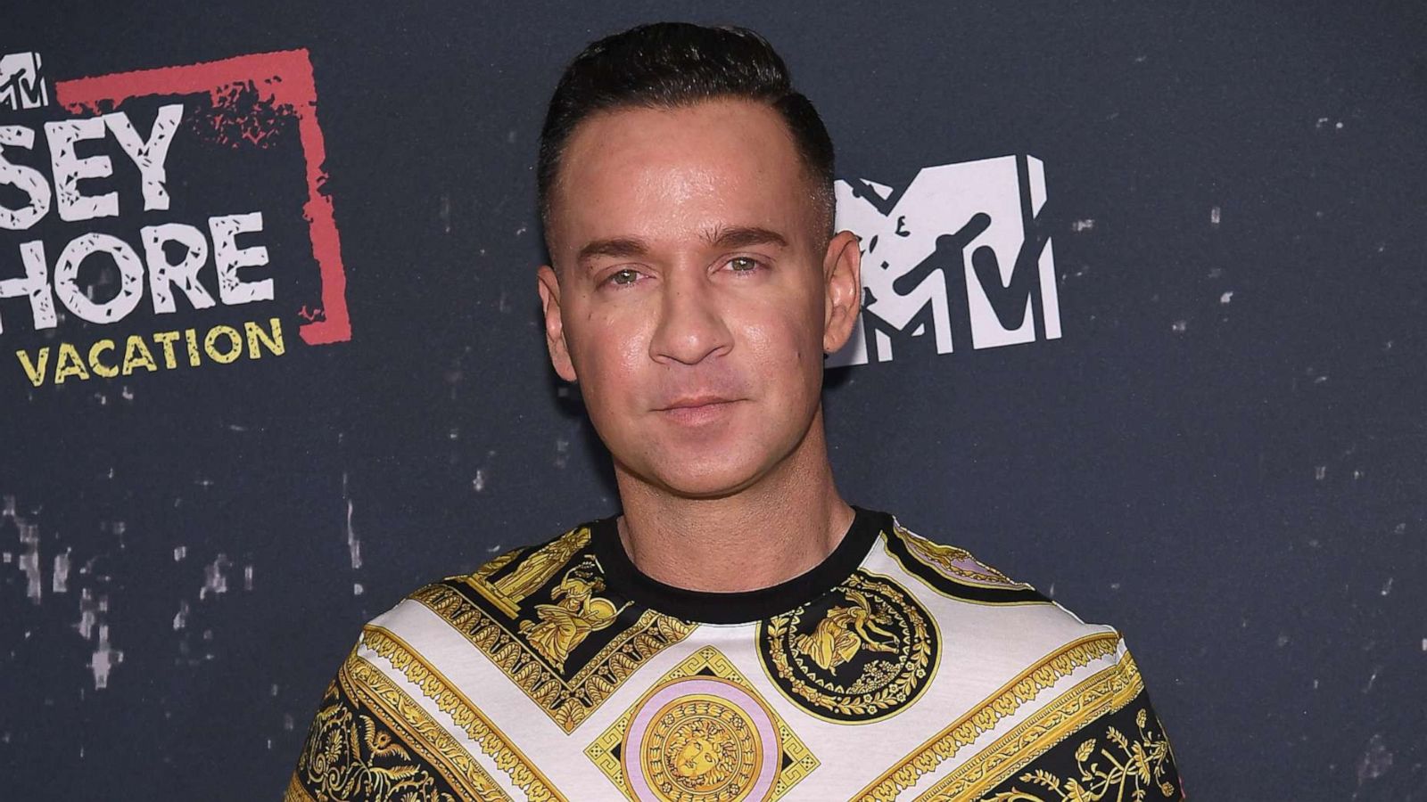 PHOTO: Mike 'The Situation' Sorrentino attends "Jersey Shore Family Vacation" New York Premiere at PHD Rooftop Lounge at Dream Downtown, April 4, 2018, in New York City.