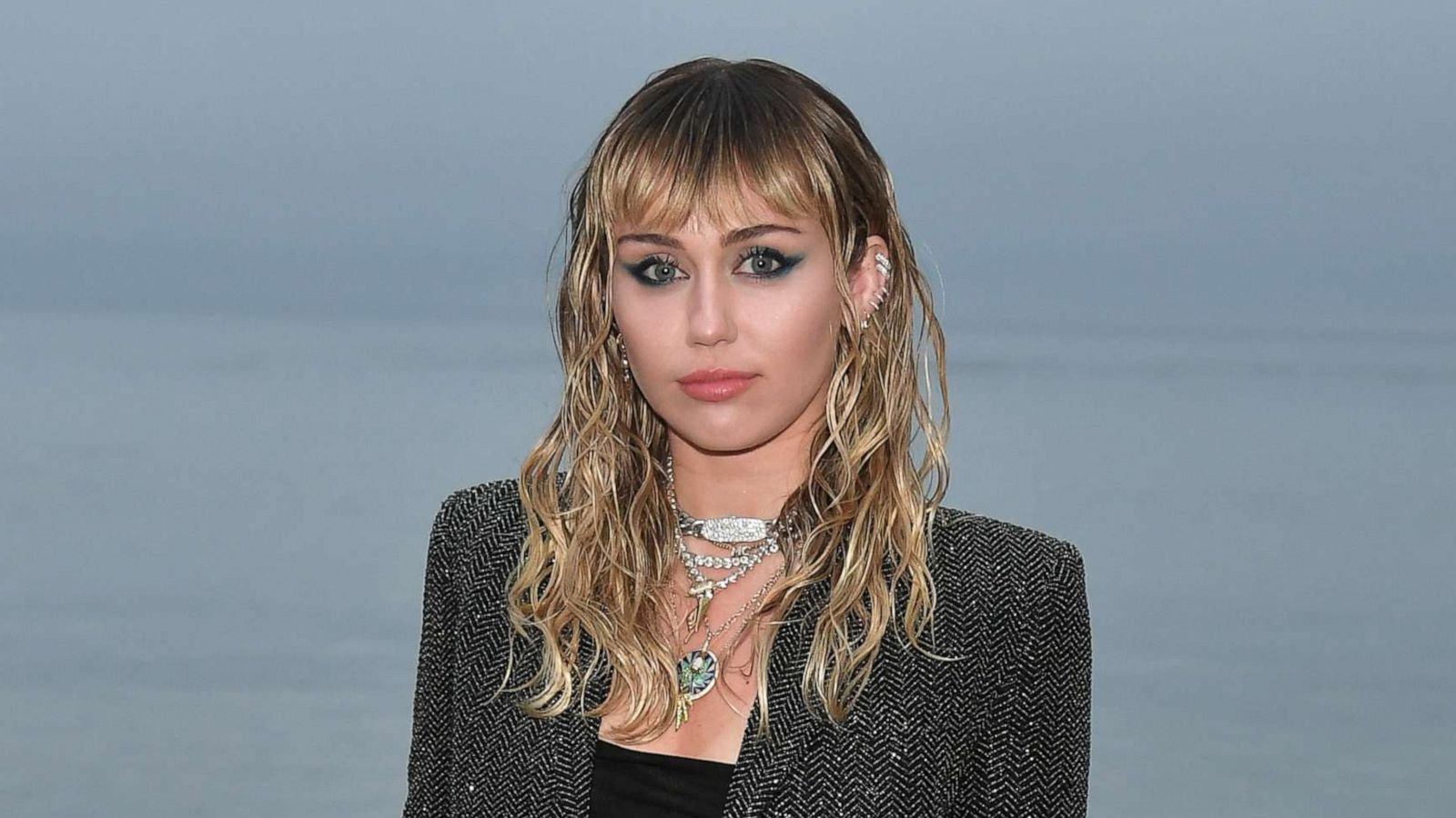 PHOTO: Miley Cyrus attends the Saint Laurent Mens Spring Summer 20 Show Photo Call on June 06, 2019, in Malibu, Calif.