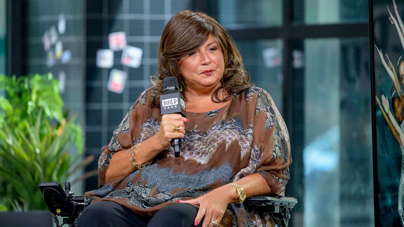 PHOTO: Abby Lee Miller discusses "Dance Moms" with the Build Series at Build Studio on October 02, 2019 in New York City.