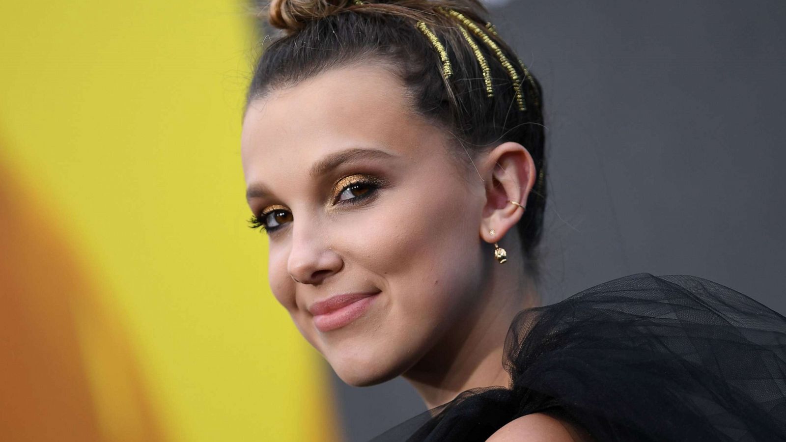 PHOTO: Millie Bobby Brown attends the world premiere of "Godzilla: King of the Monsters" at TCL Chinese Theatre on May 18, 2019, in Hollywood.