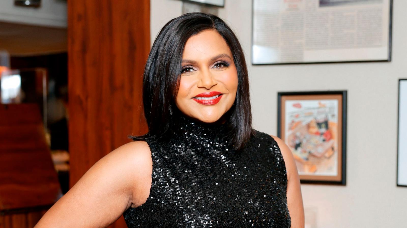 PHOTO: Mindy Kaling attends as Michael Kors celebrates new Rodeo Drive store with dinner at Canters by Spago on June 04, 2024 in Los Angeles.