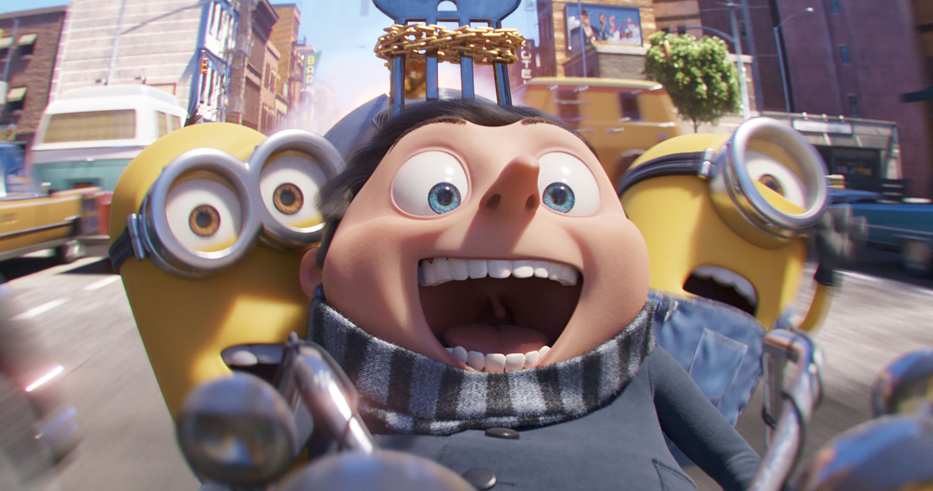 PHOTO: A still from "Minions: The Rise of Gru," 2022.