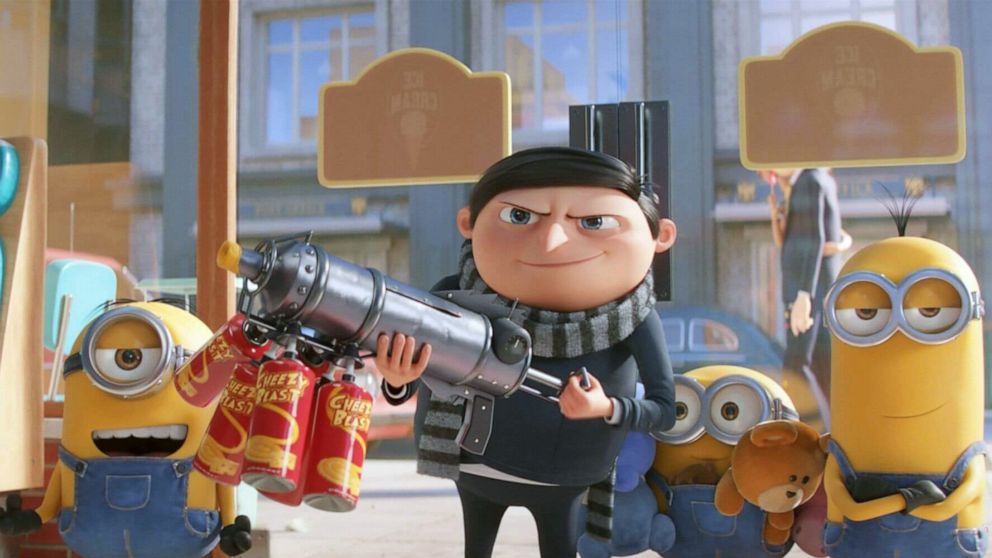 PHOTO: A scene from "Minions: The Rise of Gru."