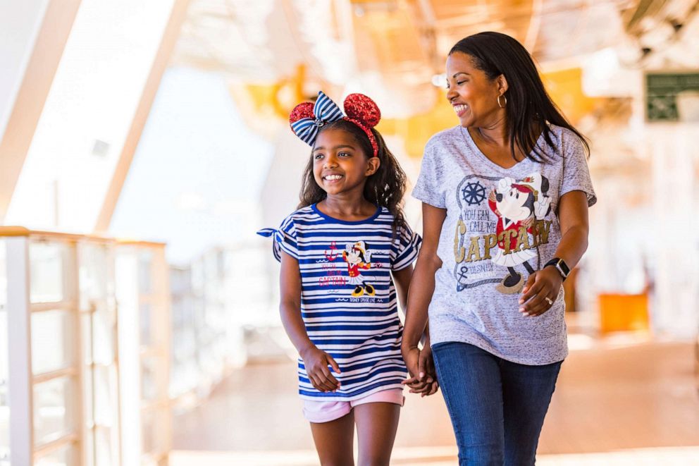 PHOTO: TTo celebrate the excitement of Captain Minnie Mouse at the helm, Disney Cruise Line unveiled a special line of merchandise exclusive to the Disney fleet.