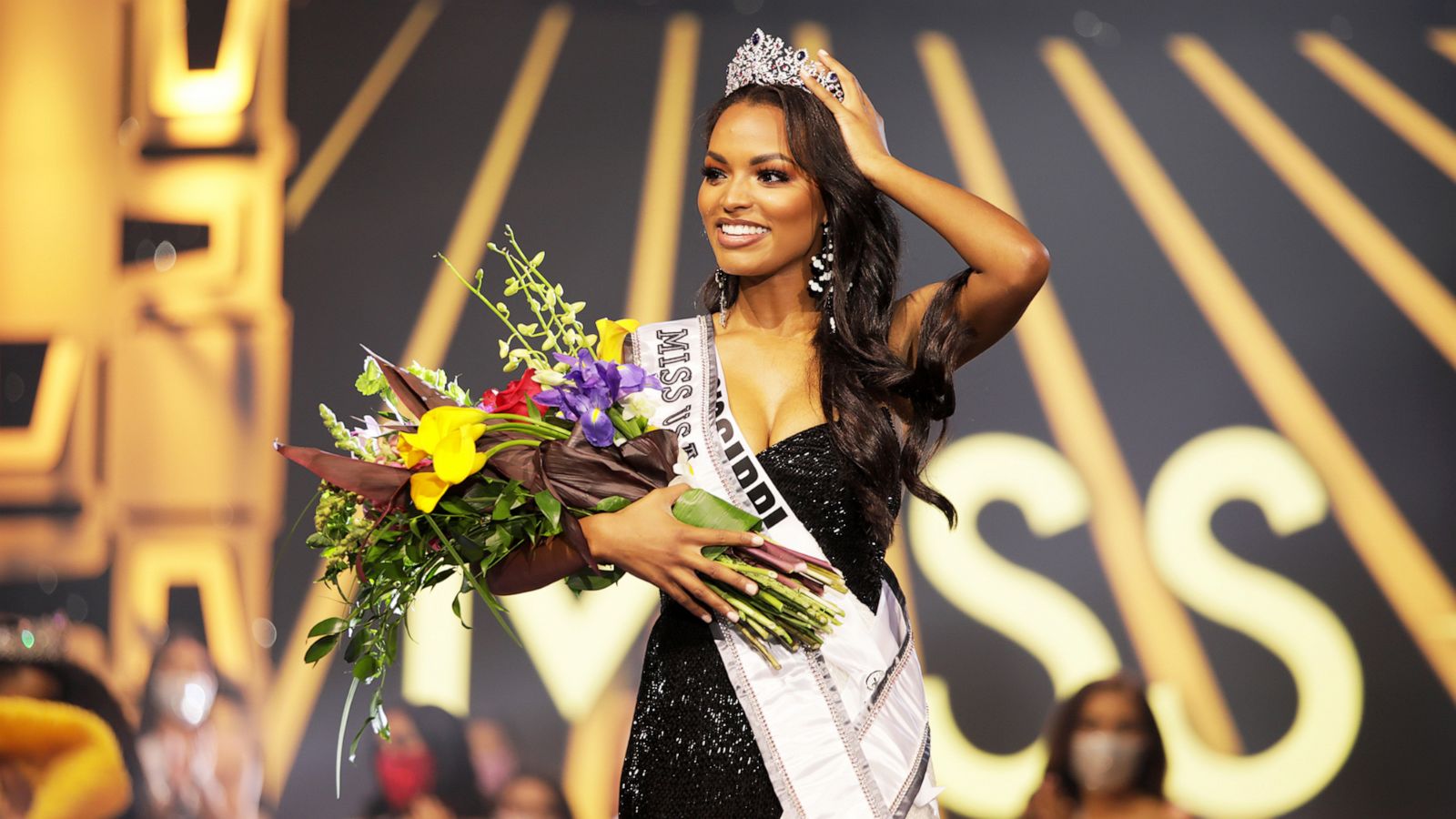 1st Black winner in Mississippi history wins Miss USA crown | GMA