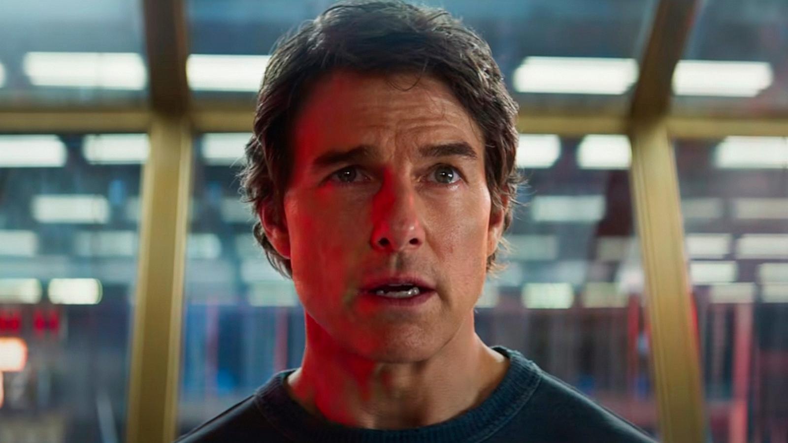 PHOTO: Tom Cruise in a scene from the movie " Mission Impossible - The Final Reckoning."