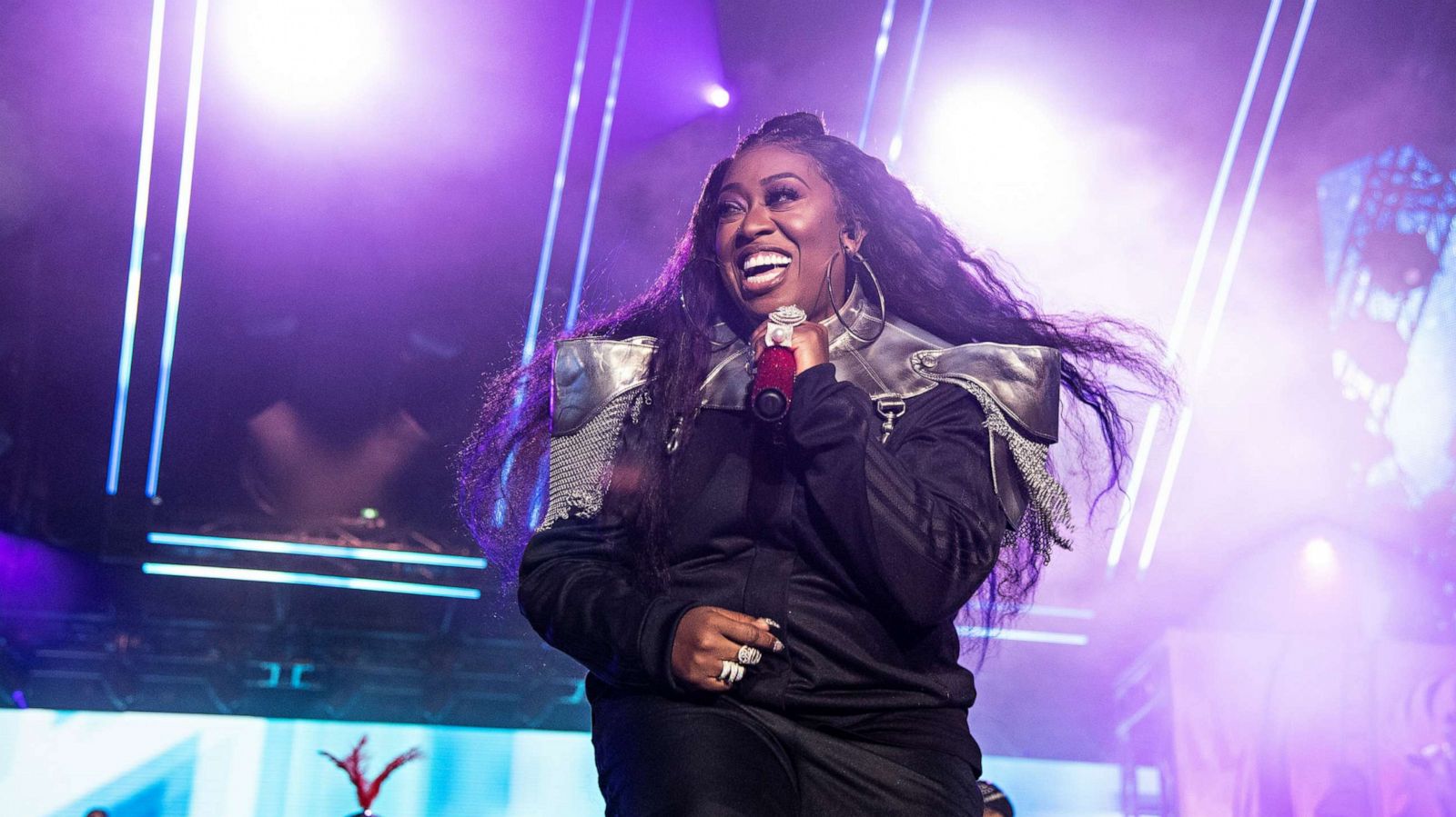 PHOTO: In this July 5, 2019, file photo, Missy Elliott performs at the 2019 Essence Festival at the Mercedes-Benz Superdome in New Orleans.