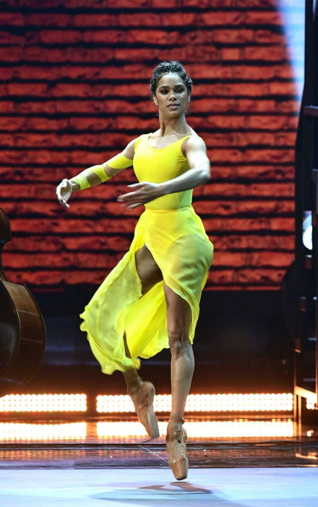 PHOTO: Misty Copeland performs onstage during the 62nd Annual Grammy Awards on Jan. 26, 2020, in Los Angeles.