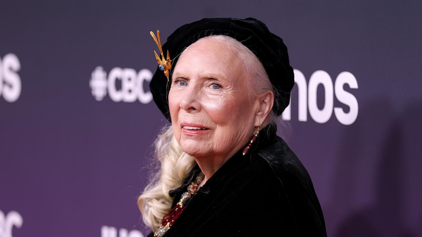 PHOTO: Joni Mitchell attends the 2026 JUNO Awards at TD Coliseum on March 29, 2026 in Hamilton, Ontario.