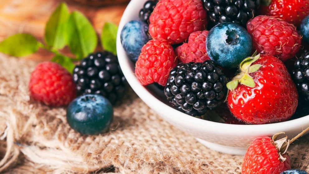 PHOTO: A bowl of fresh berries.