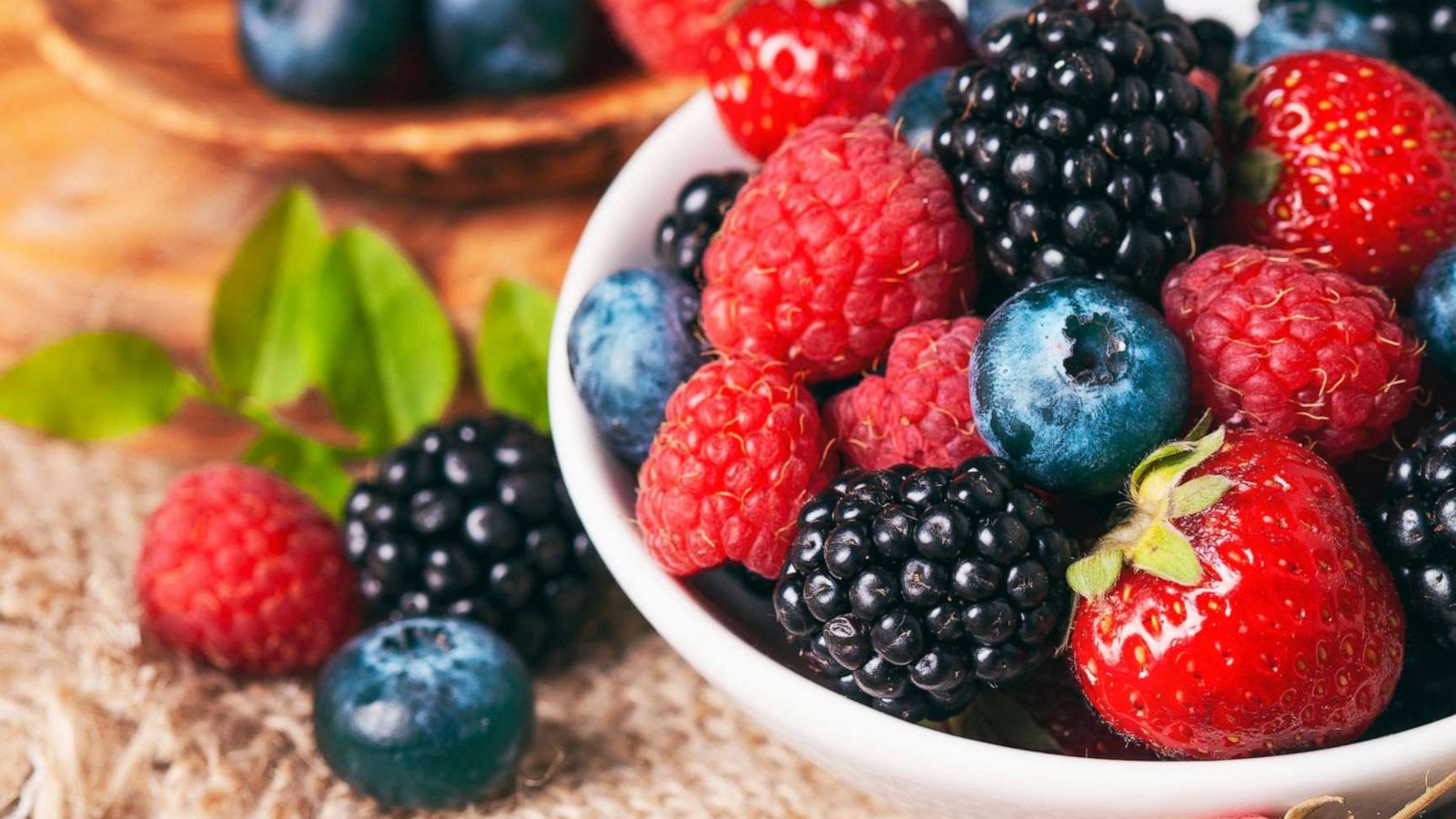 PHOTO: A bowl of fresh berries.