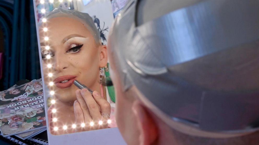 PHOTO: Miz Cracker opens up about being a feminist drag queen as she gets ready for Drag Con.