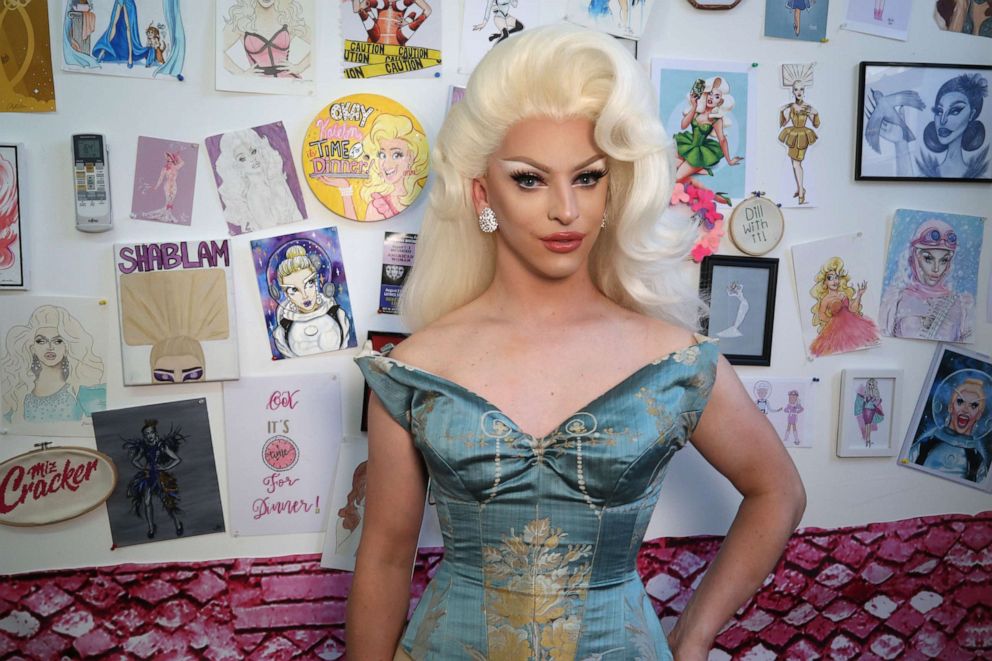 PHOTO: Miz Cracker opens up about being a feminist drag queen as she gets ready for Drag Con.
