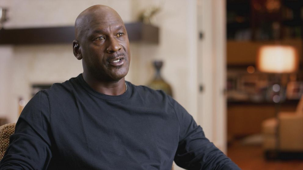 PHOTO: An undated photo shows Michael Jordan sitting during an Interview for the new documentary film, "The Last Dance."