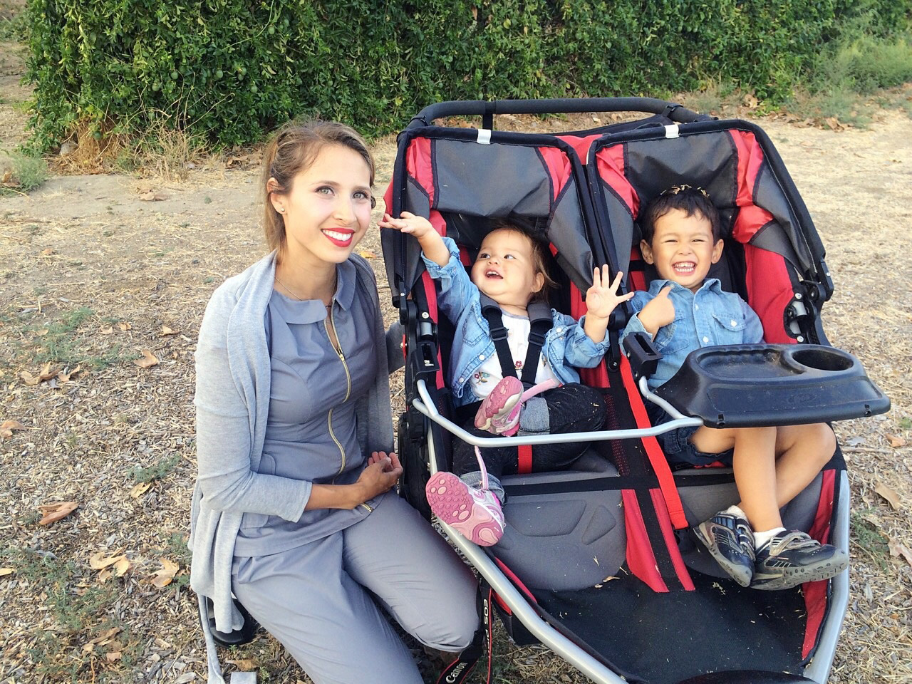 PHOTO: Lauren Mochizuki, an emergency room nurse, poses with her son and daughter.
Story URL	
TK