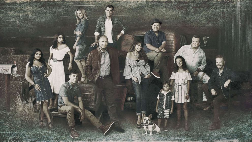 ABC's "Modern Family" cast.