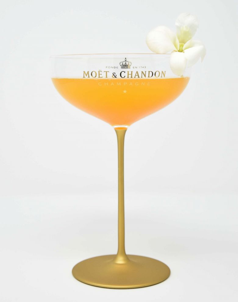 PHOTO: The Moet Belle by Camilla Belle is this year's official cocktail of the Golden Globes made with cachaca, mango, ginger, lime and champagne. 