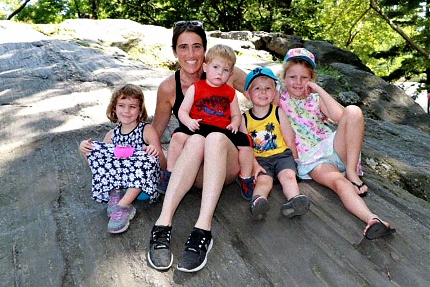 PHOTO: Melissa Servetz adopted her four children Jade, Destiny, Emerson and Mathew, all siblings, between 2017 and 2021.