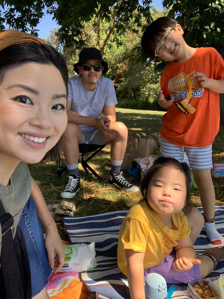 PHOTO: Jane Park is a Seattle resident and mom to Bennett, 7 and Ruby, 5. Park is a second generation Korean-American. Her husband, Benjamin Kang, is also Korean-American.
