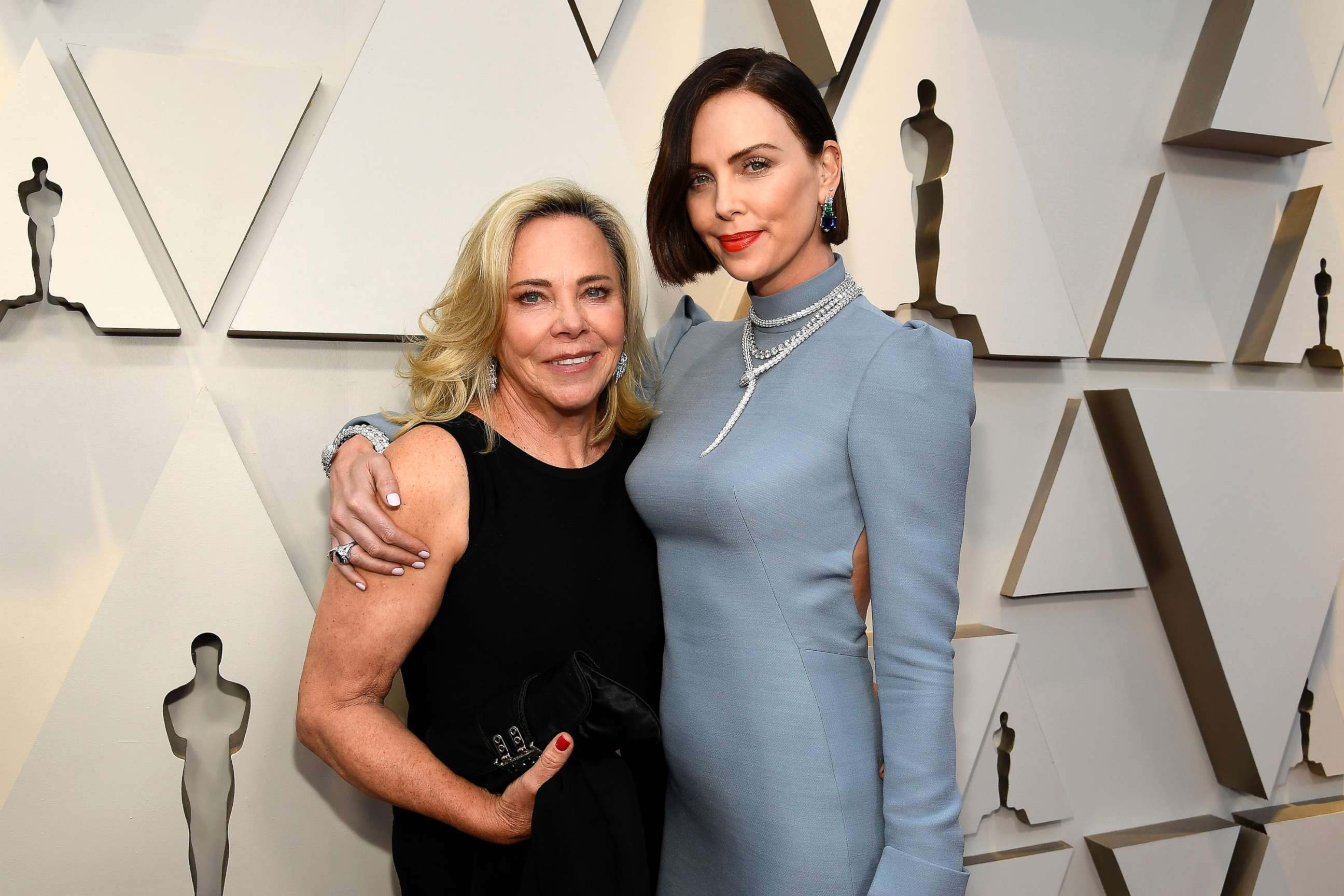 PHOTO: Gerda Moritz and Charlize Theron attend the 91st Annual Academy Awards at Hollywood and Highland, Feb. 24, 2019, in Hollywood, Calif.