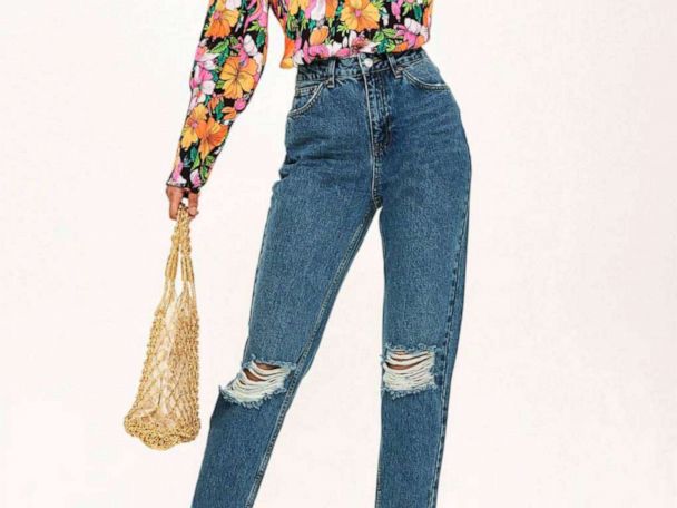 Beverly Wash Mom Jeans, PacSun