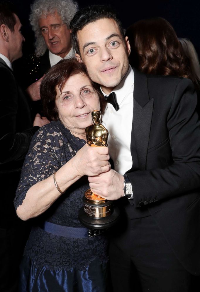 PHOTO: Nelly Malek and Rami Malek at the 91st Annual Academy Awards, Fox After Party in Los Angeles, Feb. 24, 2019.